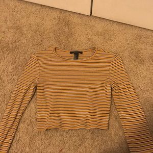 FOREVER 21 crop top long sleeve